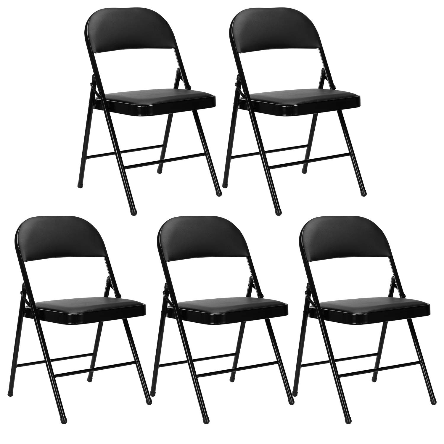 Pack 5 Sillas Plegables Acolchadas Thinia Home Sillas Plegables 1